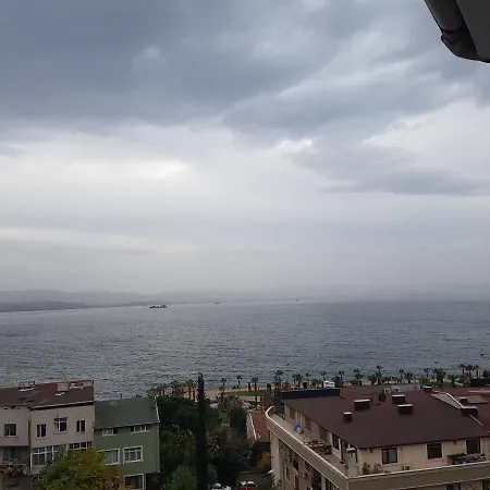 דירה просторная 2 1 с панорамным видом на море *